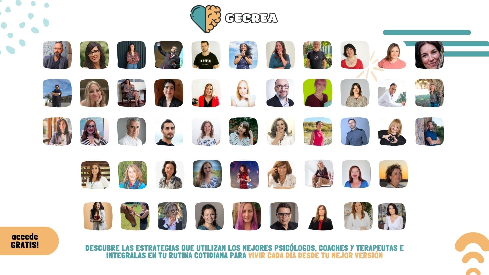 GECREA: El Congreso Online Gratuito que Transformará tu Bienestar (¡y sin moverte del sofá!)