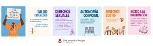 Justicia Sexual: Celebrando el día mundial de la Salud Sexual. Los cuatro puntoa que la WAS destaca para la justicia sexual: Derechos sexuales, Decidir sobre tu cuerpo, Dignidad y protección LGBTQ+ y acceso al a información